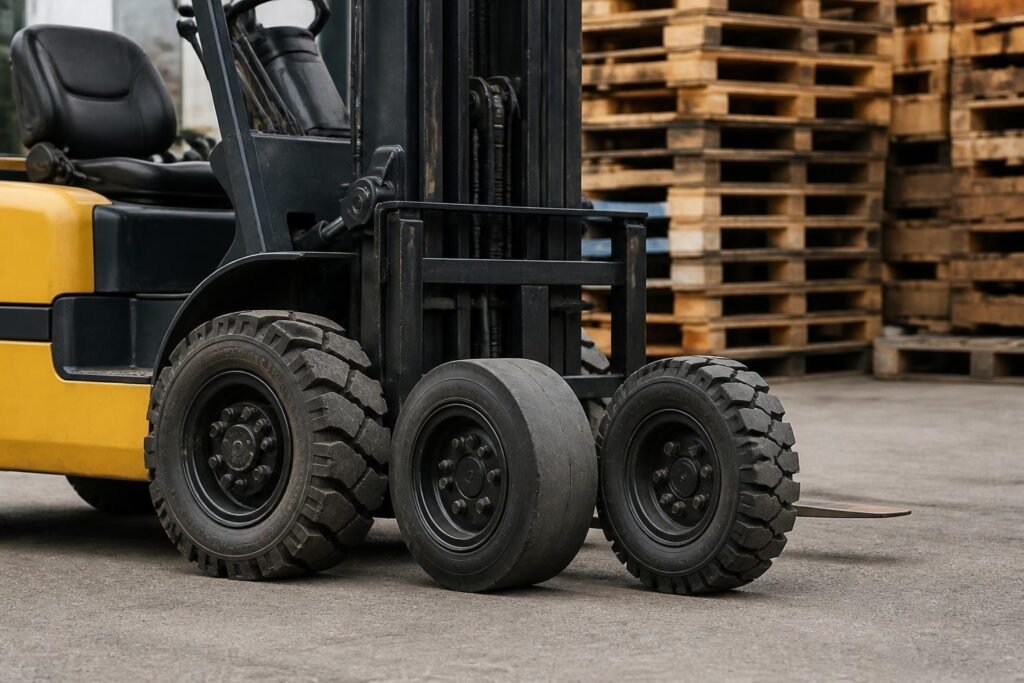 Forklift Tires Types Selection Maintenance Guide | OTR TIRE THAI