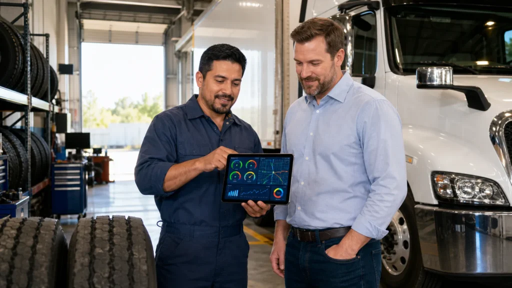 Telematics Data Your Commercial Tire Shop Should Be Asking Fleets About 1 Telematics Data Your Commercial Tire Shop Should Be Asking Fleets About